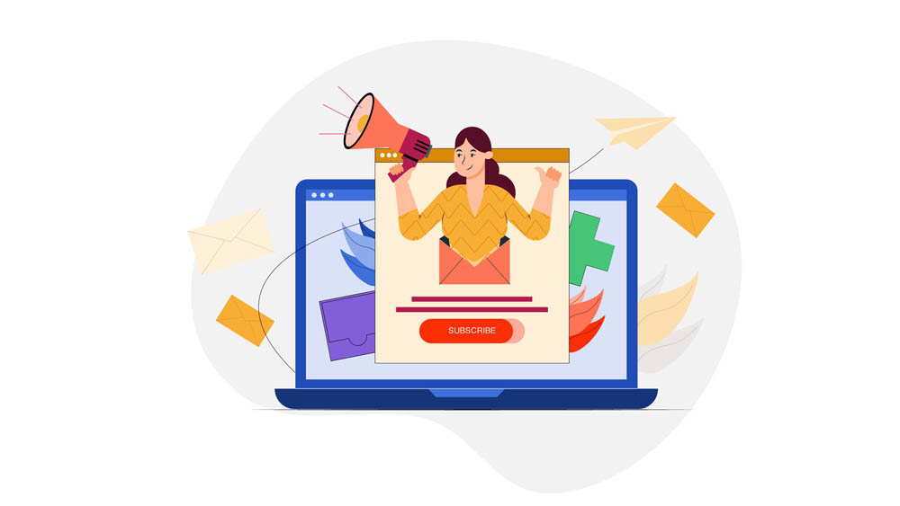 abstract illustration of outbound email