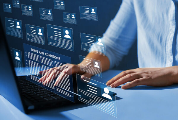 business woman purchasing perpetual software license